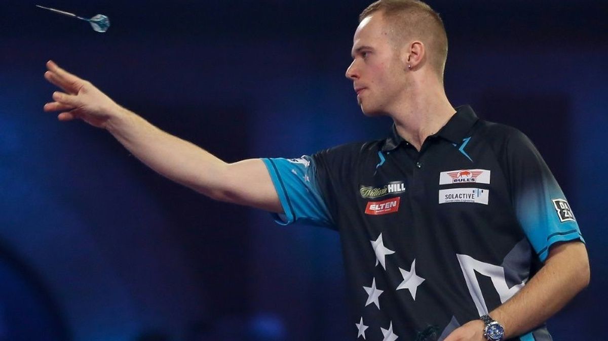 Max Hopp ist einer von fünf Deutschen bei den UK Open