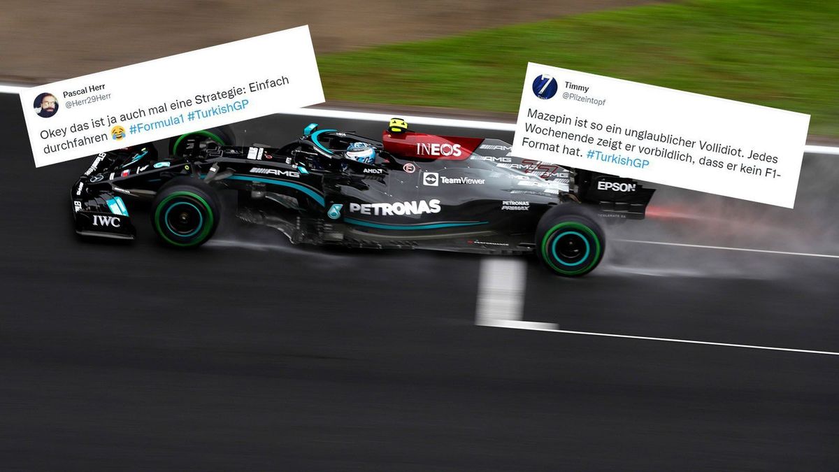 "Mazepin ein unglaublicher Vollidiot": Die Netzreaktionen zum Türkei-GP