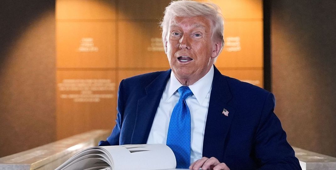 US-Präsident Trump sorgte einmal mehr für Verwirrung.