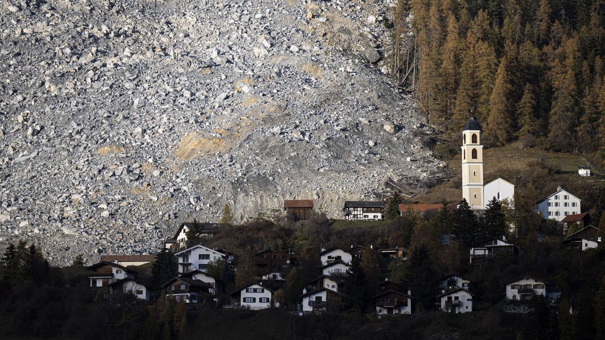 Schweizer Bergdorf Brienz