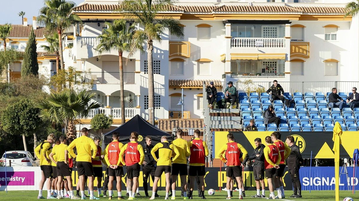 Der BVB 2024 im Trainingslager in Marbella