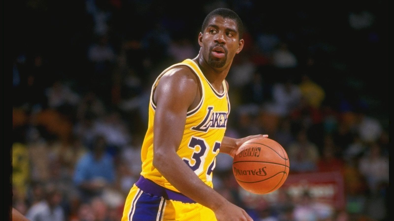 <strong>Platz 17 (geteilt): Magic Johnson</strong><br>All-Star-Teilnahmen: 12<br>in der NBA aktiv: 1979 - 1991, 1995 - 1996<br>Team: Los Angeles Lakers