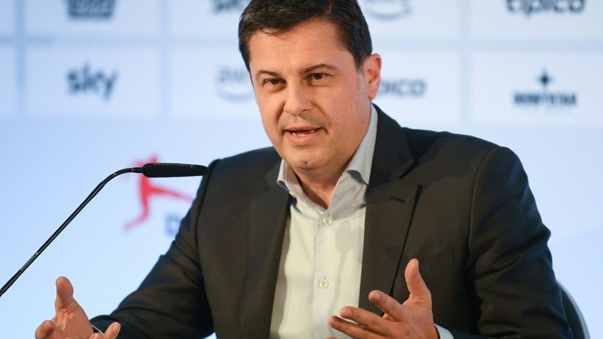 Muss entscheiden, wann es weiter geht: DFL-Chef Seifert