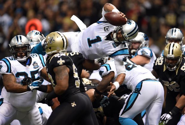 
                <strong>New Orleans Saints - Carolina Panthers 10:41</strong><br>
                Der Grund hierfür ist dieser Touchdown von Cam Newton. Der Quarterback der Panthers hebt ab...
              