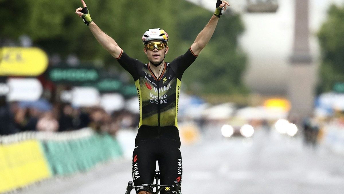 Gewann das Tour-Finale in Paris: Wout van Aert