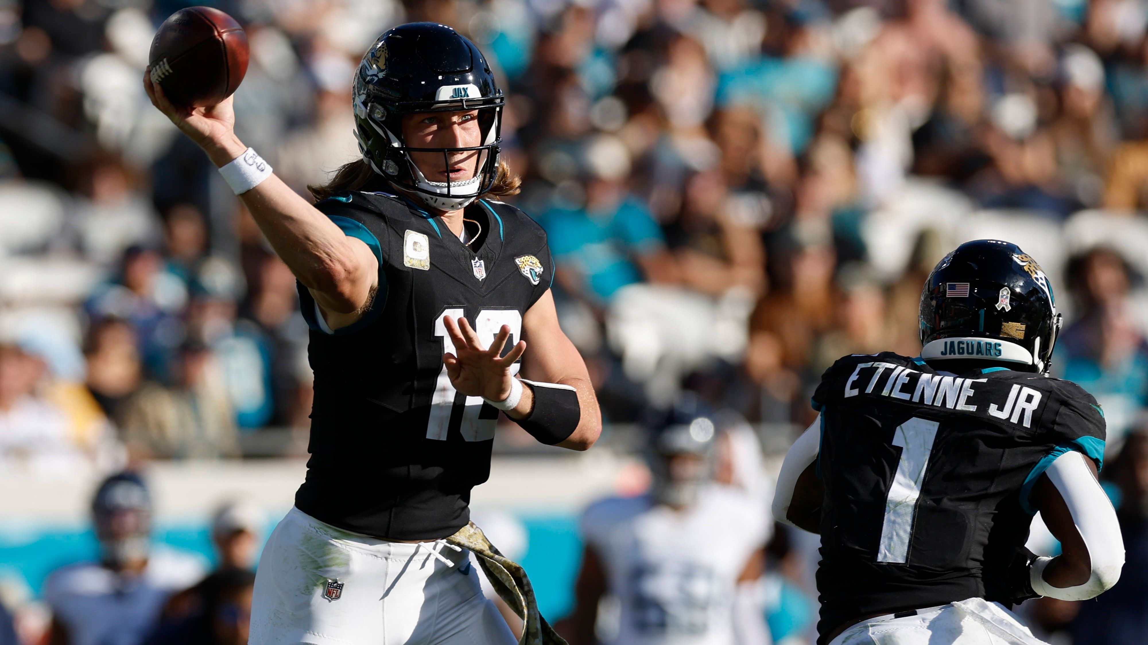 <strong>Platz 4 (geteilt): Jacksonville Jaguars</strong><br>Wettquote: -8.000 (bei einem Einsatz von 8.000 US-Dollar beträgt der Gewinn 100 US-Dollar)