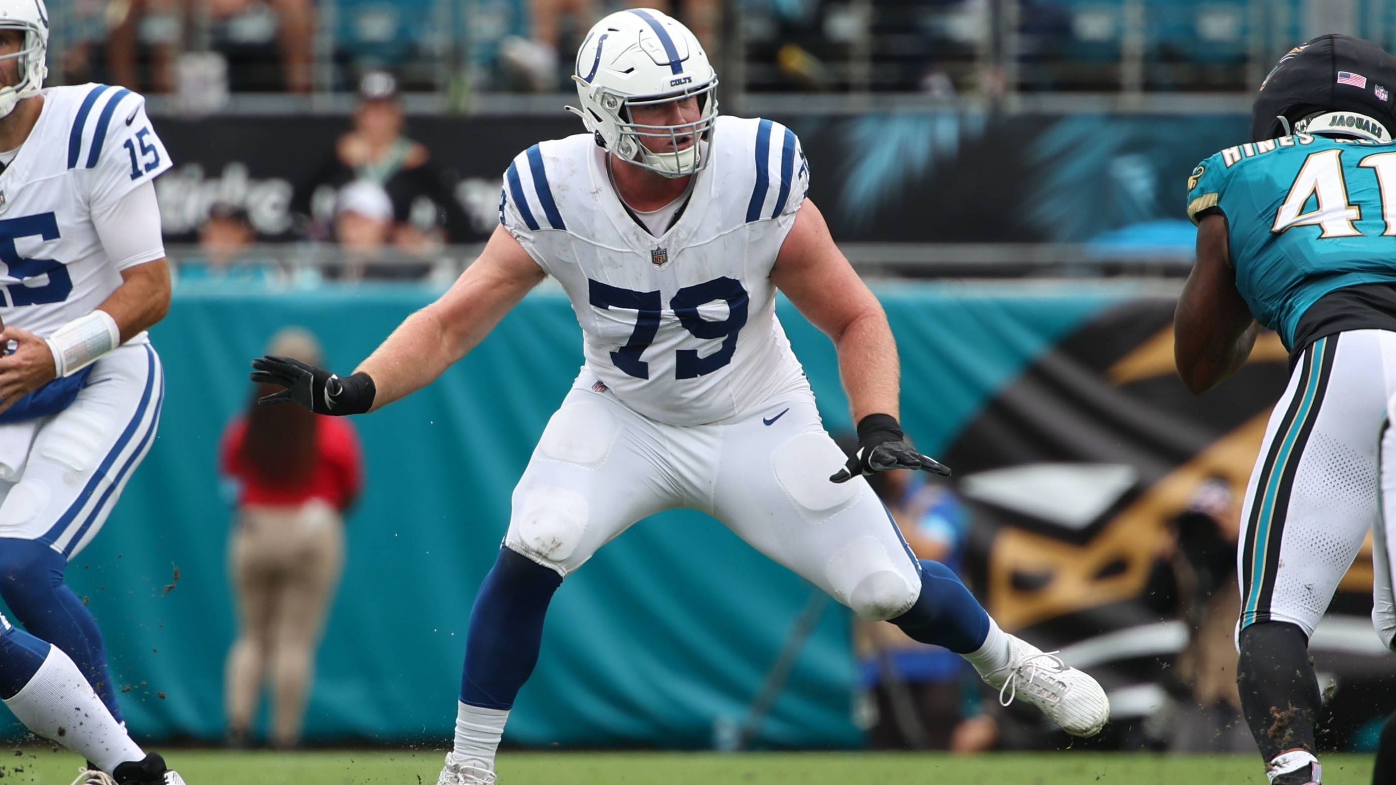 <strong>Bernhard Raimann (Indianapolis Colts)</strong><br>Alter: 27<br>Position: Offensive Tackle<br>Durchschnittliches Jahresgehalt: 25 Millionen Dollar<br><strong>Bestbezahlter Spieler des gesamten Teams</strong>