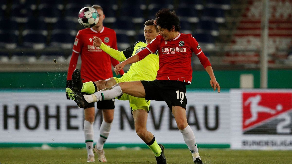 Hannover 96 kann die Siegesserie nicht fortsetzen