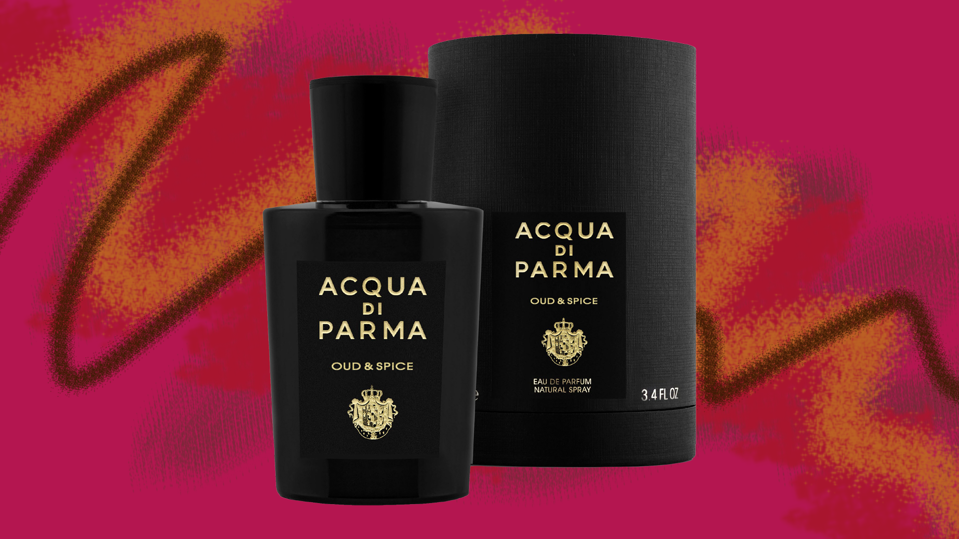 Der Unisex-Duft von Acqua di Parma vereint fruchtige Himbeere und warmen Zimtduft.