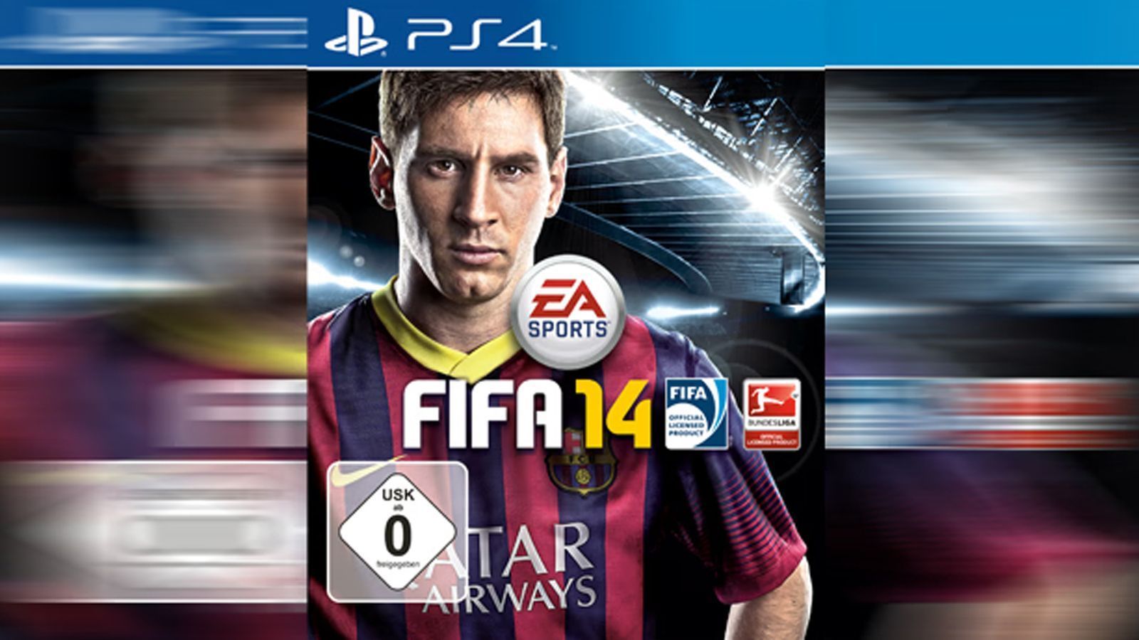 
                <strong>FIFA 14</strong><br>
                FIFA 14 - Cover-Spieler: Lionel Messi.
              