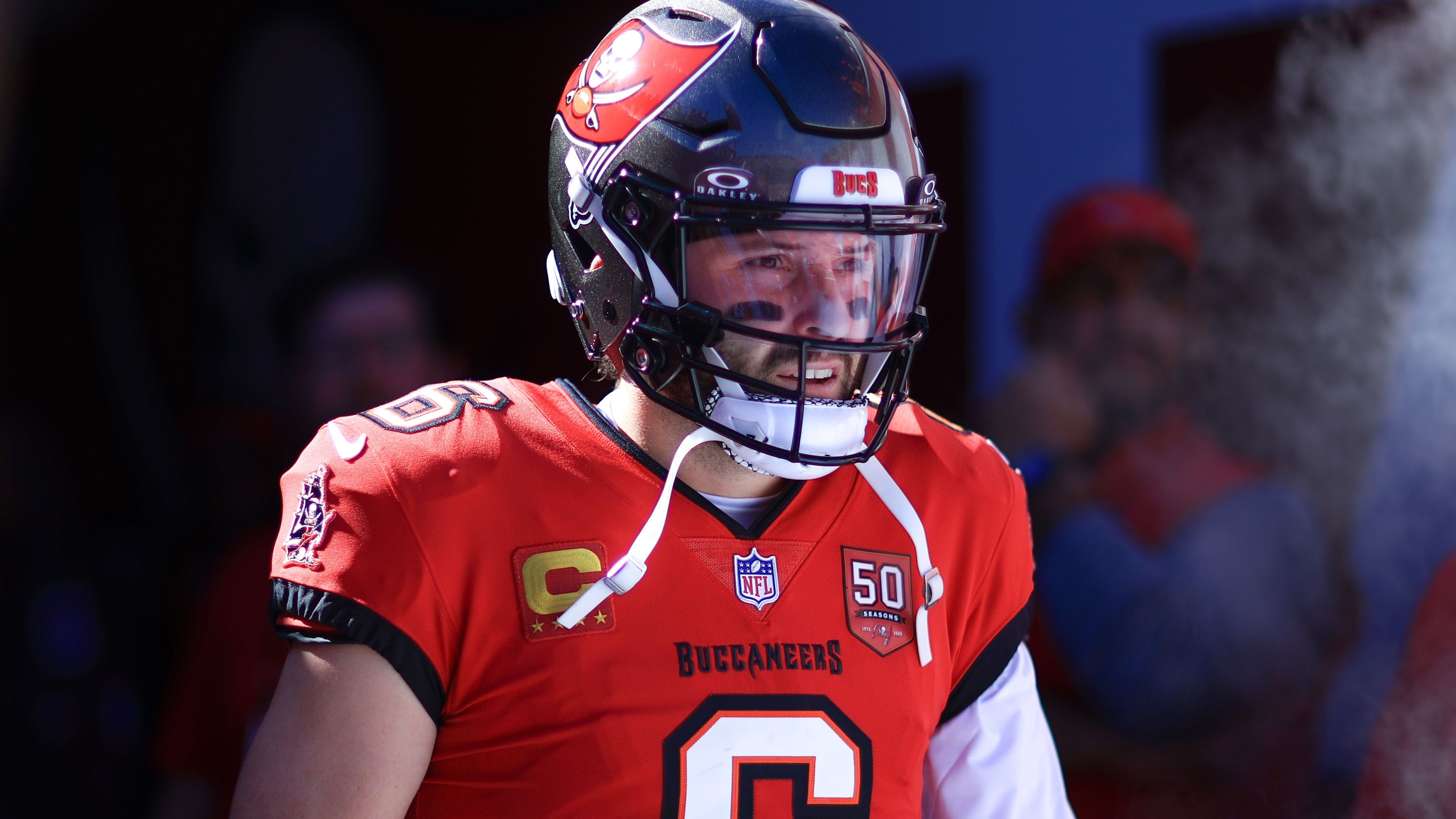 <strong>Tampa Bay Buccaneers: Baker Mayfield</strong><br><strong>Position:</strong> Quarterback