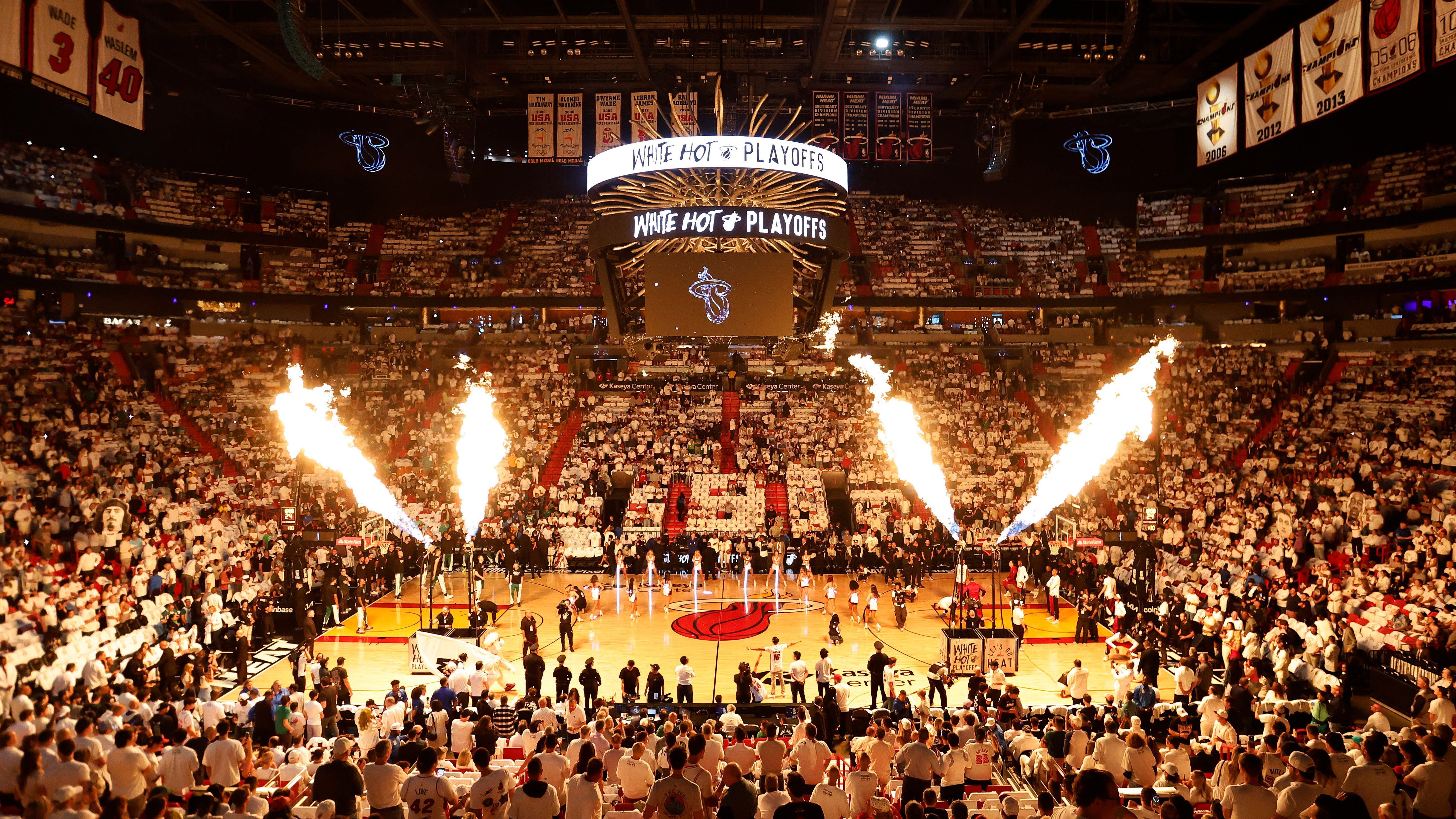 <strong>Platz 9: Kaseya Center</strong><br>Team: Miami Heat<br>Liga: NBA