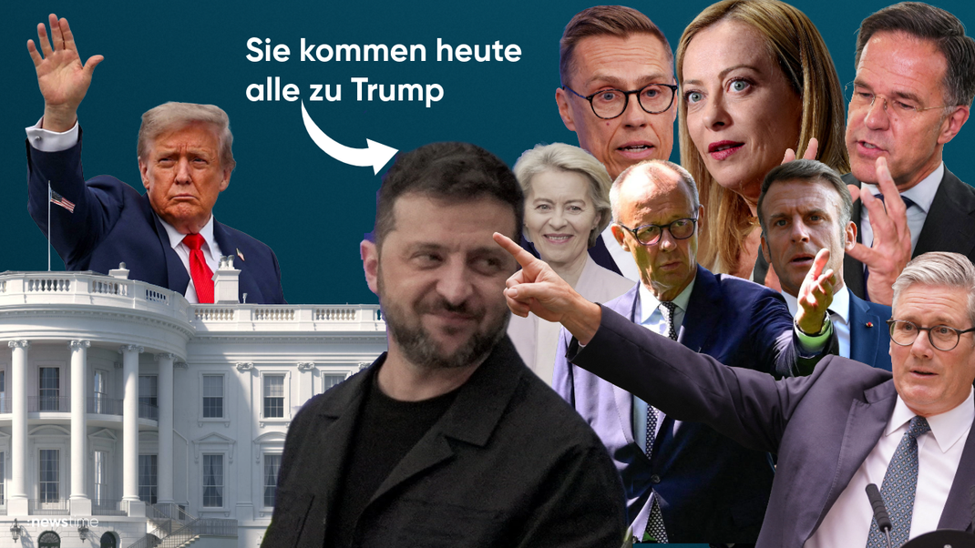 Wen begrüßt Donald Trump im Weißen Haus?