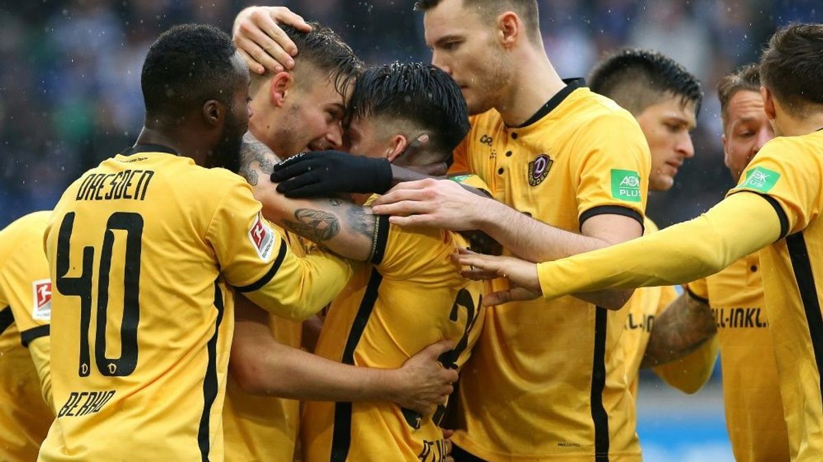 Dynamo Dresden siegt gegen St. Pauli mit 2:1