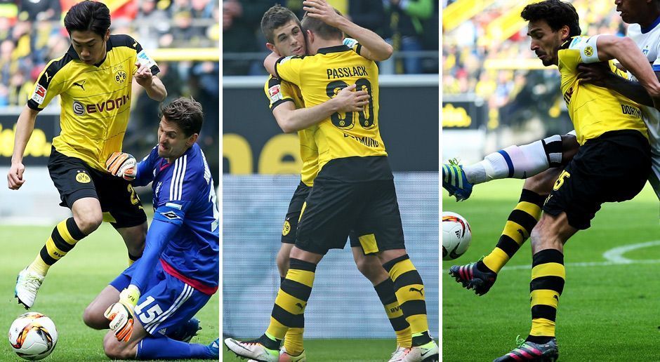 
                <strong>BVB vs. HSV: Dortmund in der Einzelkritik</strong><br>
                Nach dem Europa-League-Aus gegen den FC Liverpool betreibt Borussia Dortmund in der Bundesliga gegen den Hamburger SV Wiedergutmachung. Welcher Spieler überzeugte? Wer fiel ab? Die ran-Noten.
              