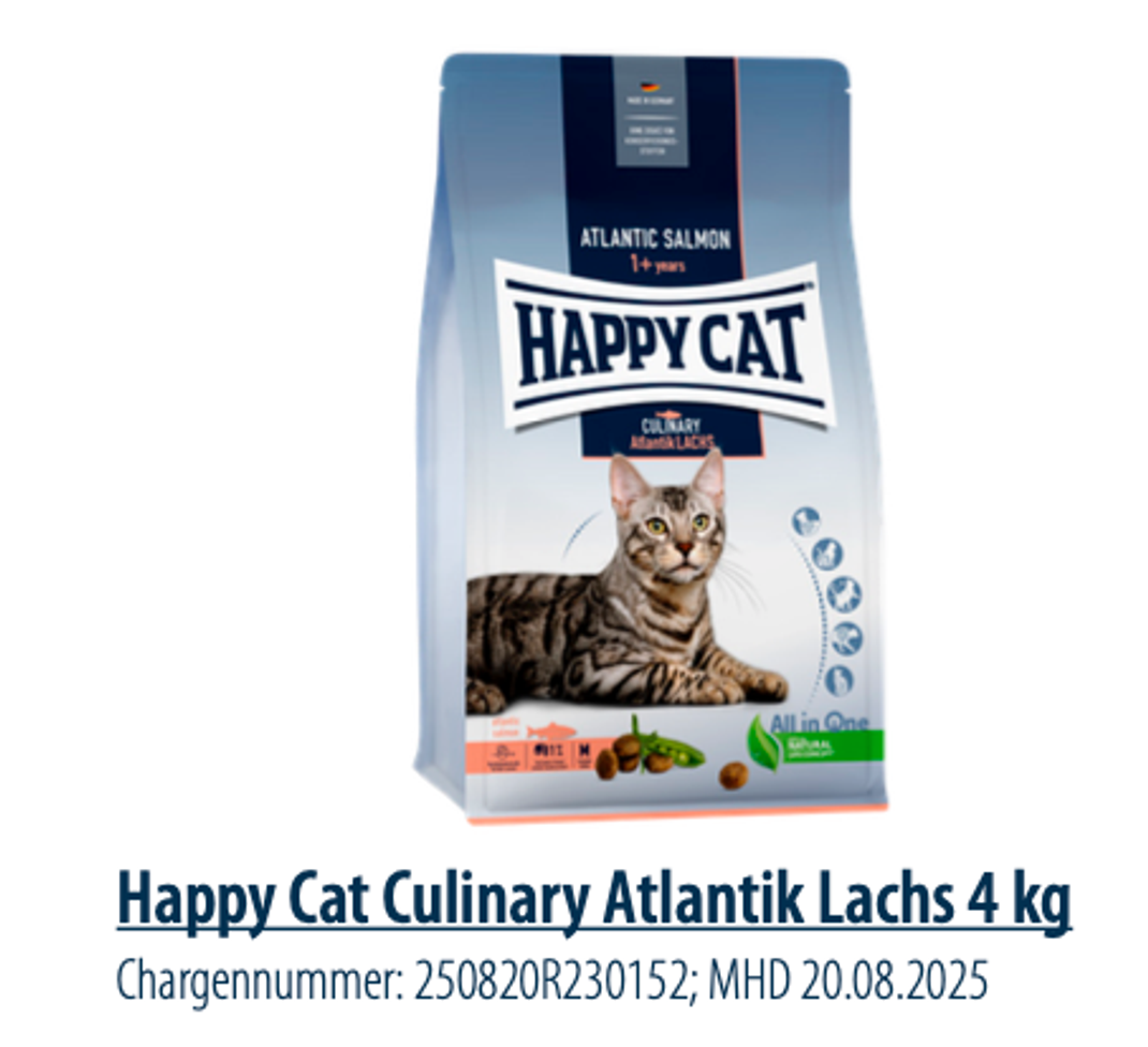 Happy Cat Culinary Atlantik Lachs, 4 kg.