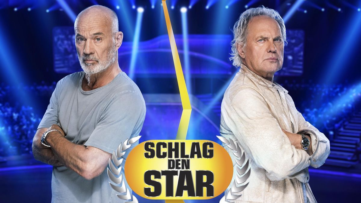 Heiner Lauterbach und Uwe Ochsenknecht bei "Schlag den Star"