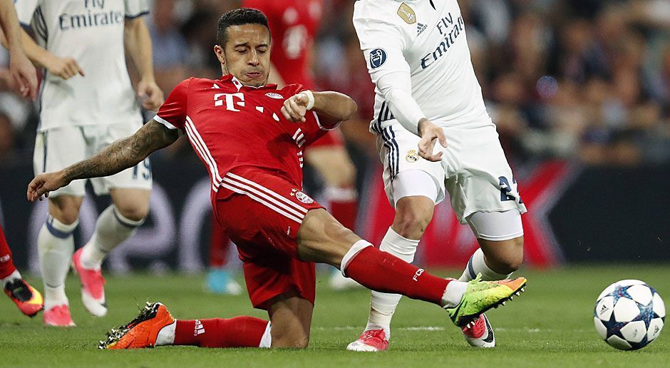 
                <strong>Thiago</strong><br>
                Marcelo blockt eine Riesenchance des Spaniers in der Anfangsphase in höchster Not, danach hat Thiago mit Reals Doppelsechs große Mühe, sich durchzusetzen. Er spielt viele Pässe, von denen die meisten ankommen. Klare Torchancen resultieren daraus aber nicht. ran-Note: 4
              