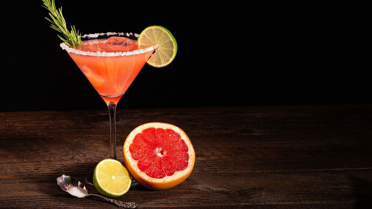 Grapefruit-Rosmarin-Limonade
