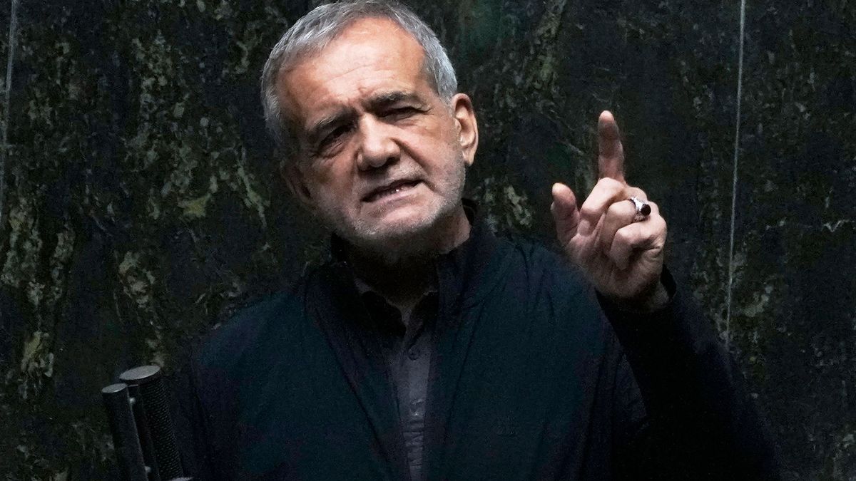Irans Präsident Peseschkian