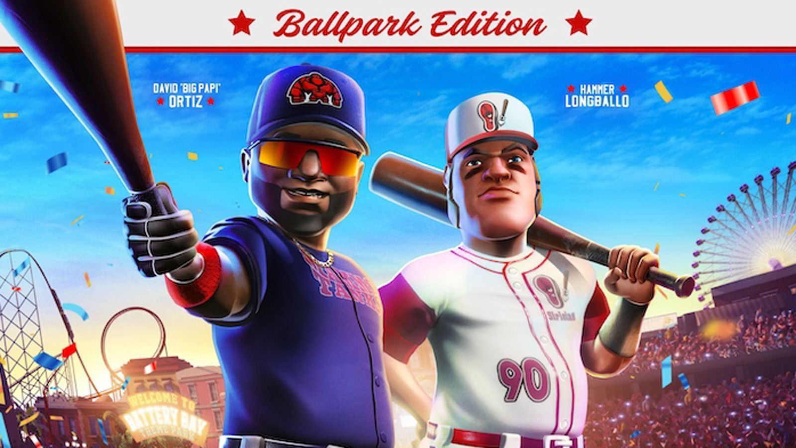 
                <strong>Mega Baseball</strong><br>
                In "Super Mega Baseball 4" (erscheint am 2. Juni) können die Gamer mit mehr als 200 überlebensgroßen legendären Baseballprofis wie David "Big Papi" Ortiz, Jose Bautista, Babe Ruth, Hank Aaron und anderen zusammen mit den beliebten Super Mega League-All-Stars antreten. Der Hall of Fame Baseballspieler David Ortiz schmückt das Cover und sagt: "Es ist eine unglaubliche Ehre, der erste Cover-Athlet von Super Mega Baseball zu sein und im Spiel als Baseballlegende neben Hunderten anderen Ikonen unseres Sports zum ersten Mal in dieser Reihe anerkannt zu werden. Super Mega Baseball 4 wird ein fantastisches und unterhaltsames Erlebnis für Fans sein, das den Humor und die Persönlichkeit des Baseballs wirklich einfängt." Der Spieler kann in einer Liga von Baseball-Legenden mit nach Ära organisierten Teams antreten oder das Ganze mit dem Shuffle Draft erleben. Dies ist ein neues Feature, mit dem man sowohl Legenden als auch Super Mega All-Stars draften kann, um einen einzigartigen Kader zu erstellen.
              