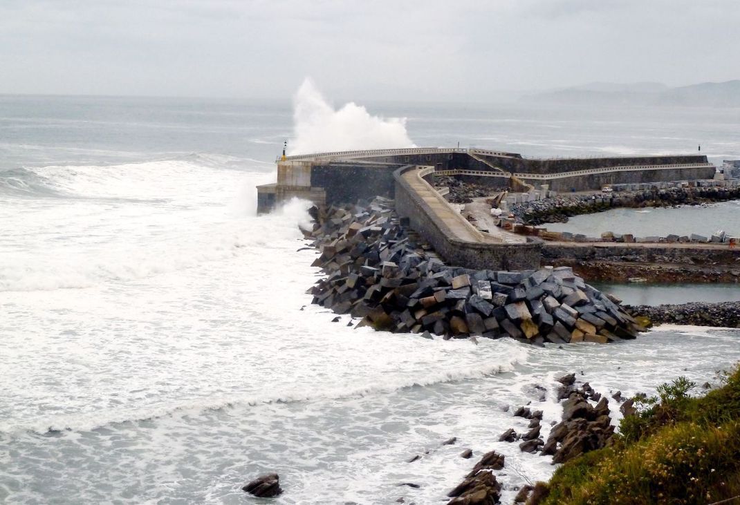 Das Wellenkraftwerk in Mutriku sollte rund 250 Haushalte mit Strom versorgen.