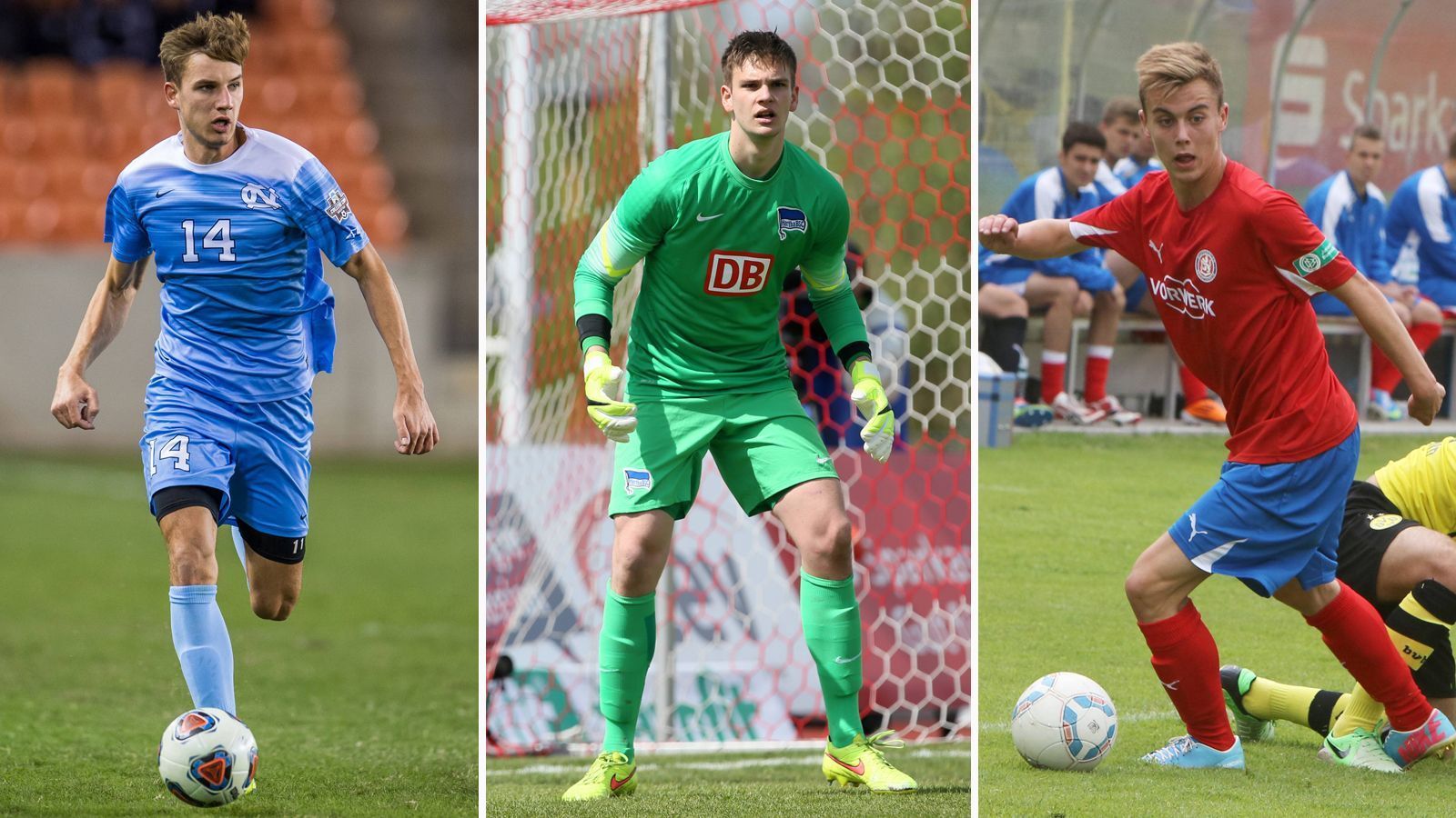 
                <strong>MLS-Draft 2019</strong><br>
                In Orlando findet in diesen Tagen der alljährliche Combine der Major League Soccer für den Super-Draft am 11. Januar statt. Insgesamt spielen dabei 60 College-Spieler in einem dreitägigen Trainingscamp vor, um sich für einen Profivertrag zu empfehlen. Mit dabei sind dieses Jahr mit Ben Lundt, Janos Löbe und Nils Brüning auch drei Profis aus Deutschland. ran.de stellt euch die drei deutschen Spieler genauer vor. (Quelle: transfermarkt.de)
              