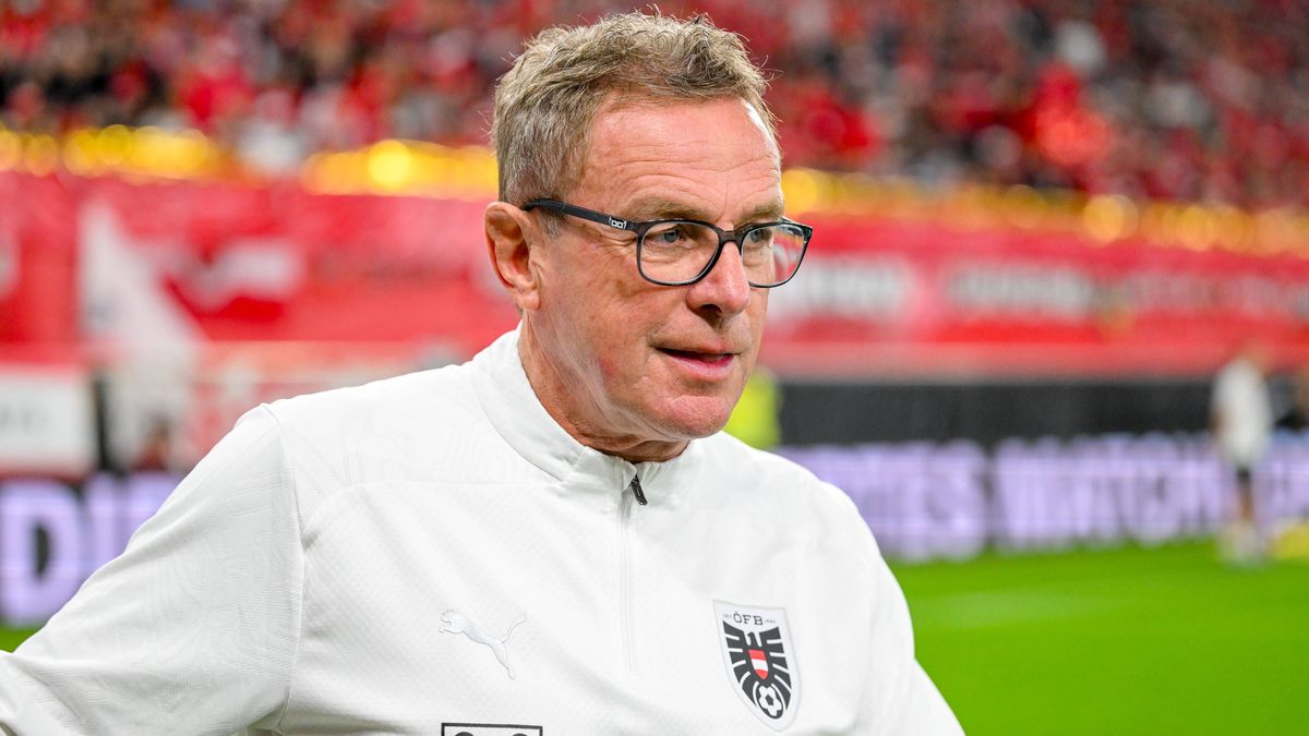 06.9.2025, Raiffeisen Arena Linz, AUT, WM-Qualifikation Uefa WM 2026 - Oesterreich vs Zypern, im Bild Ralf Rangnick, Trainer Team Austria (AUT) Linz Oberoesterreich Austria *** 06 9 2025, Raiffeise...