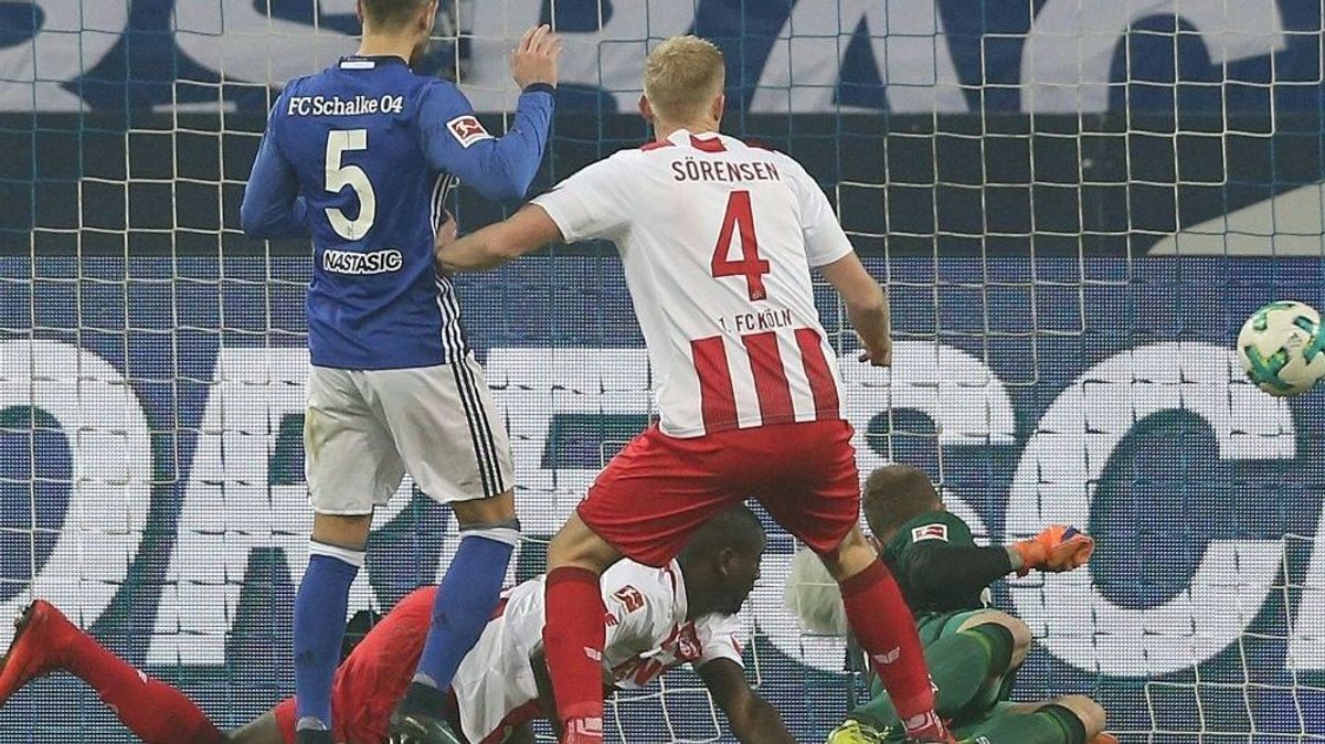 Der FC Köln schafft ein Unentschieden gegen Schalke 04