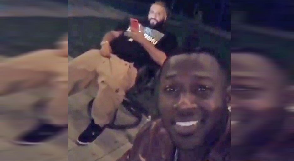 
                <strong>Antonio Brown</strong><br>
                Antonio Brown hingegen hängt mit keinem Teufel oder Argentinier ab, sondern mit "We The Best", "Another One", Deeee! Jay! Khaled! DJ Khaled. In dem kurzem Instagram-Video fragt der Receiver der Pittsburgh-Steelers: "How is business". Ehe der tiefsinnige DJ auf diese tiefsinnige Frage antworten kann, tut es Brown selbst: "Boomin'". Klassiker.
              