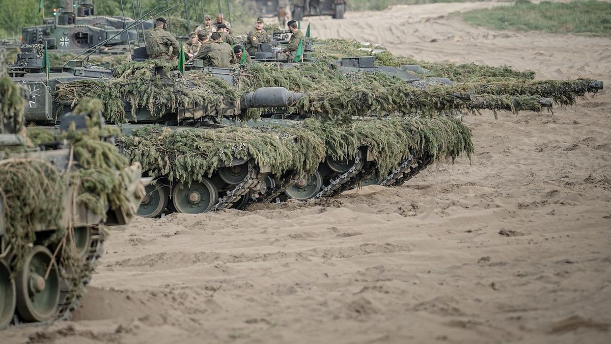 Leopard-Panzer