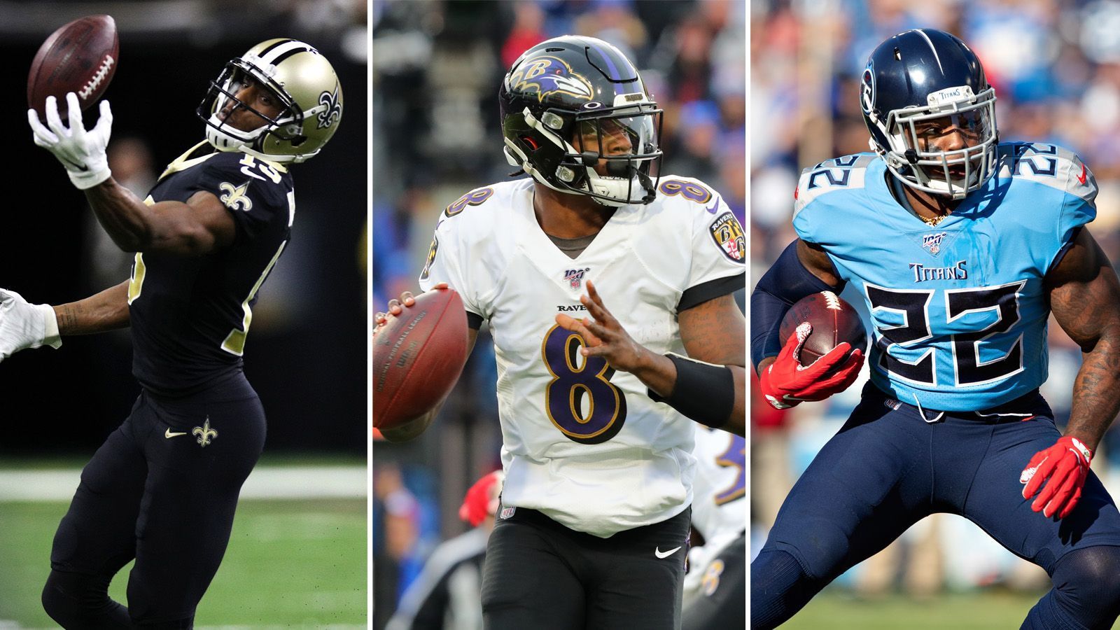 NFL 2019 Die League Leaders nach Week 17