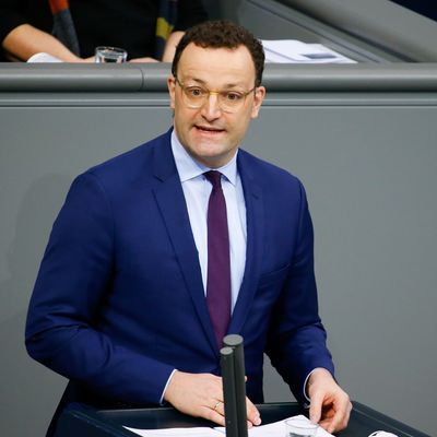 Jens Spahn im deutschen Bundestag.