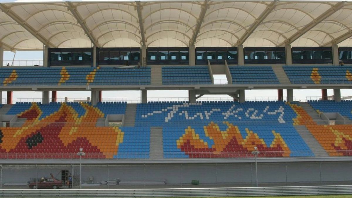 Leere Ränge beim Formel-1-Rennen in Istanbul