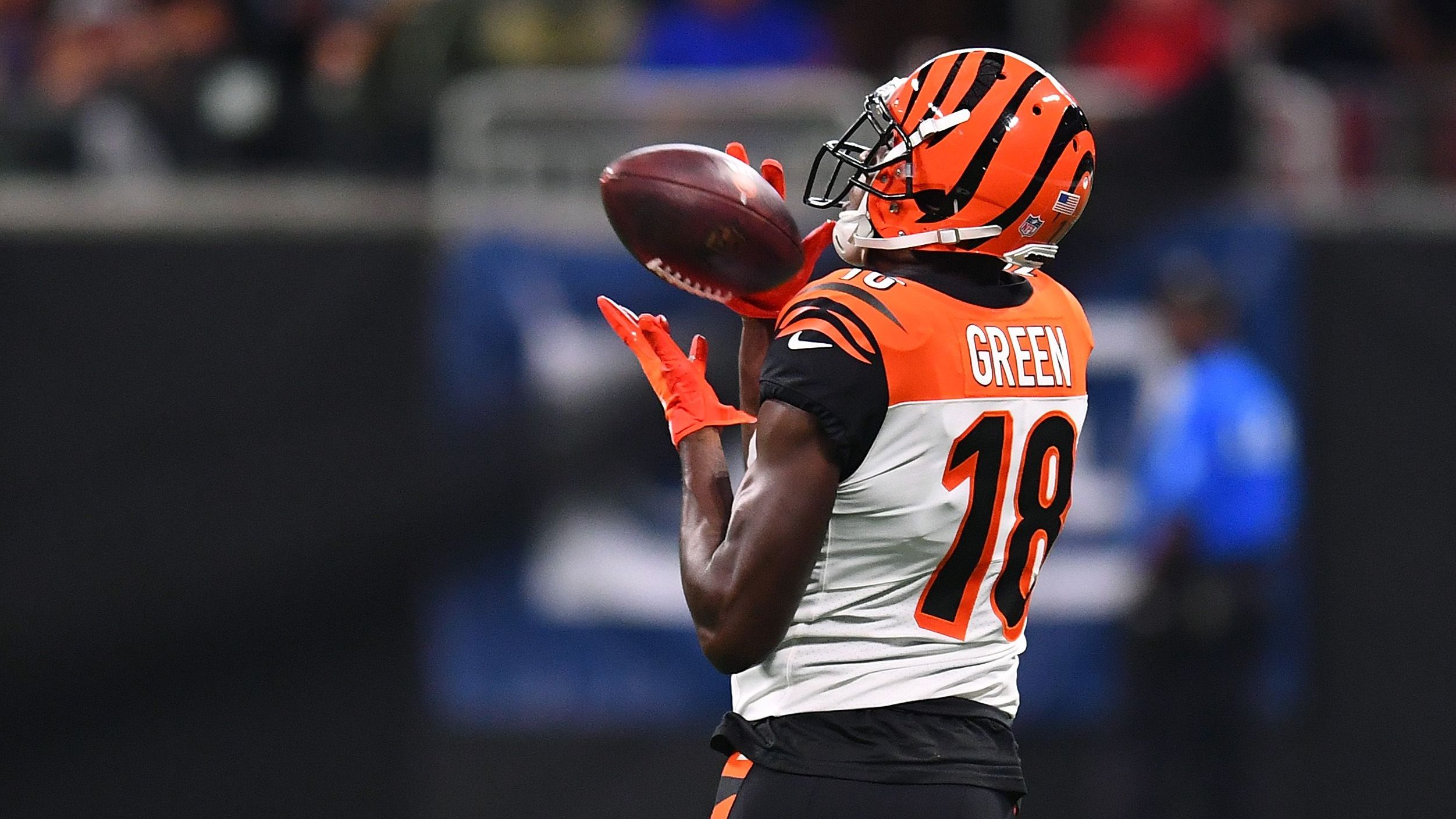 <strong>10. Platz: A.J. Green - 118,34 Millionen Dollar</strong><br>- Saisons aktiv: 2011 - 2022<br>- Teams: Cincinnati Bengals, Arizona Cardinals