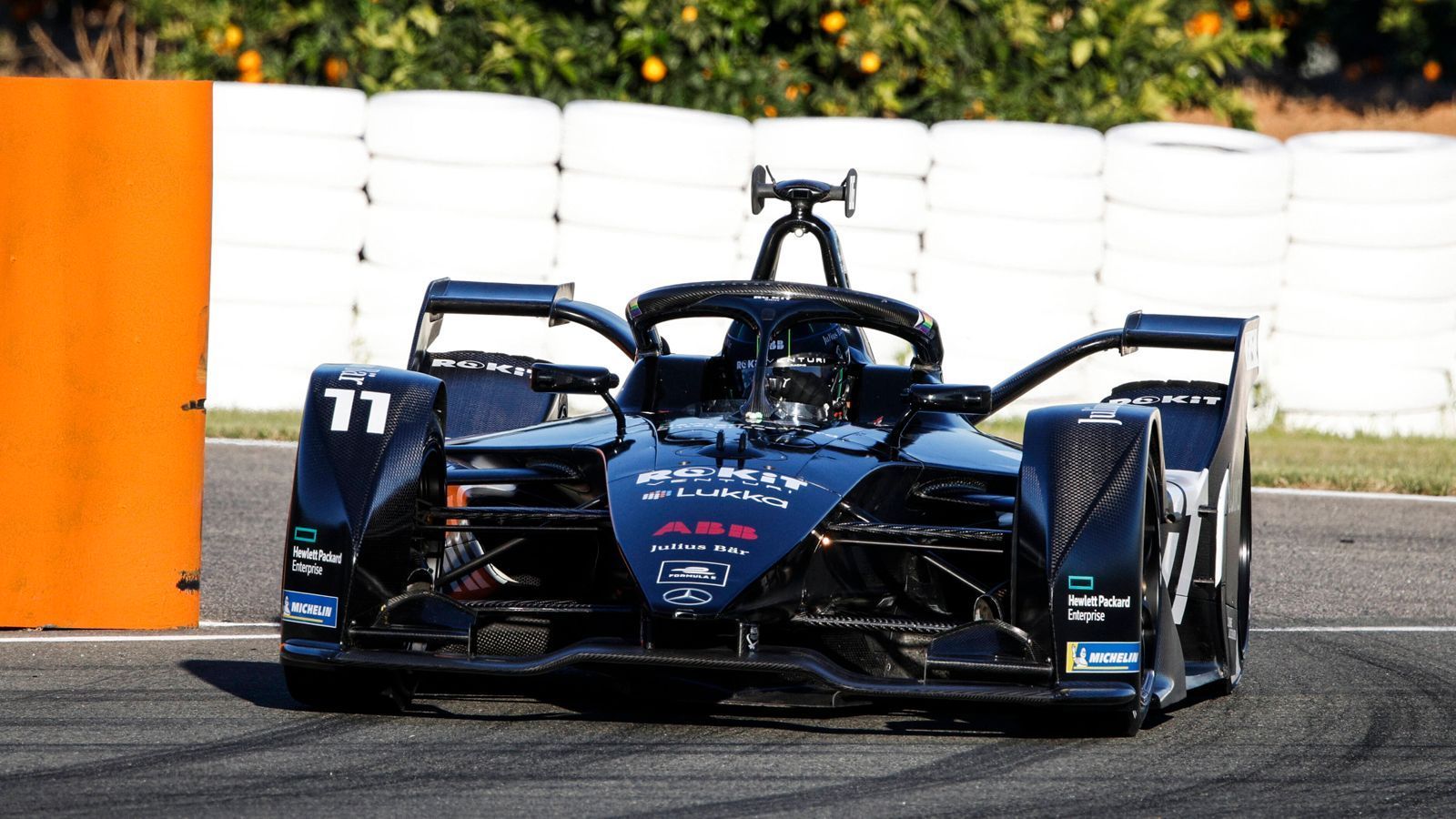 
                <strong>ROKiT Venturi Racing</strong><br>
                &#x2022; Fahrer: Edoardo Mortara und Lucas di Grassi - <br>&#x2022; Antrieb: Mercedes-Benz EQ Silver Arrow 02<br>
              