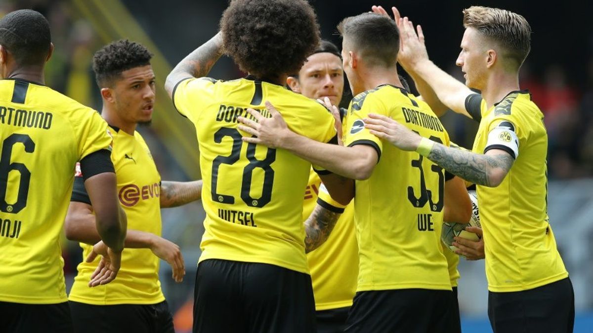Der BVB schlug den FC Augsburg mit 5:1