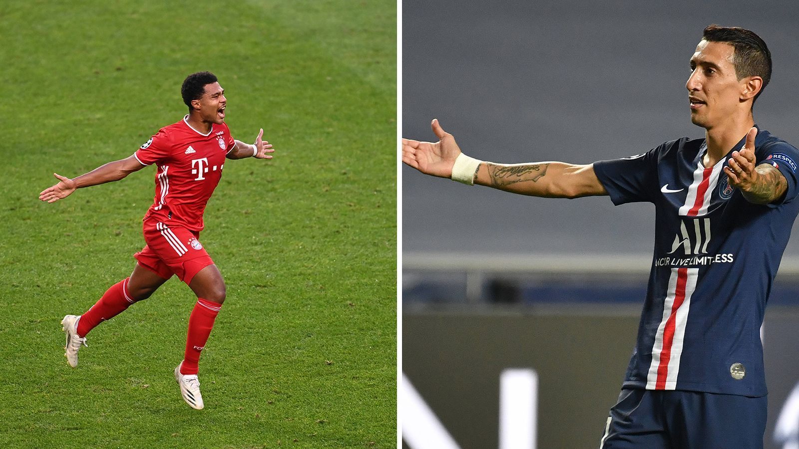 
                <strong>Serge Gnabry vs. Angel di Maria</strong><br>
                Ja, Gnabry war im Halbfinale überragend. Aber di Maria auf der anderen Seite hat sich in Paris ebenfalls zum Helden gemacht. Während der Münchner zweimal traf, machte der Pariser einen Treffer und bereitete die anderen beiden vor. In der momentanen Verfassung will man sich zwischen diesen beiden Granaten einfach nicht entscheiden müssen. Unentschieden! 9:3
              