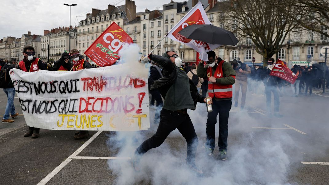 Proteste in Frankreich