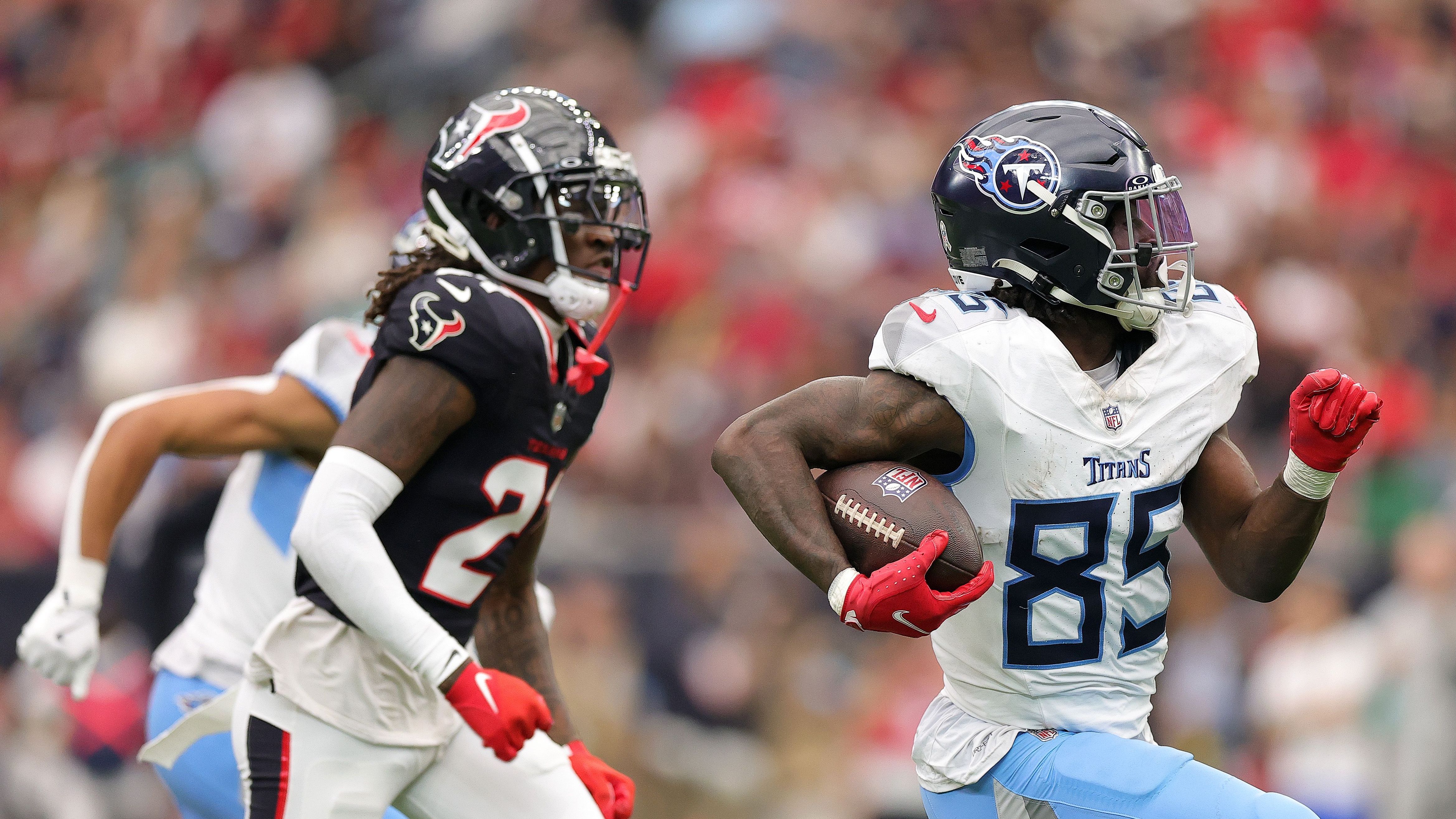 <strong>Platz 20 (geteilt): Tennessee Titans</strong><br>Anzahl der 10+ Win-Seasons: 2/10