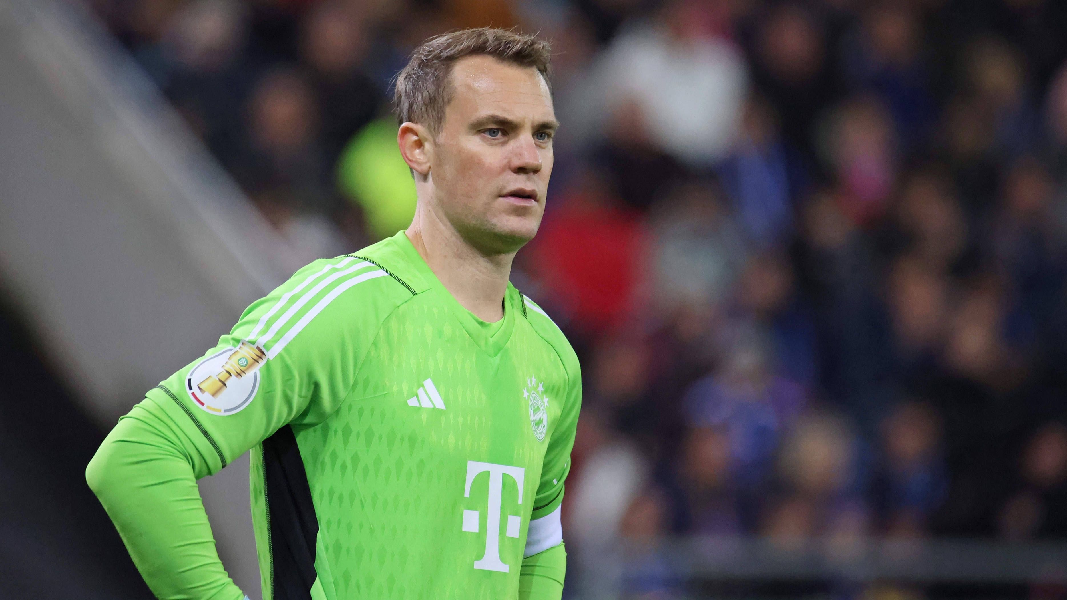 <strong>Tor: Manuel Neuer</strong><br>Seit seiner Rückkehr ist Neuer wieder die unumstrittene Nummer eins. Bei seinem Comeback gegen Darmstadt (8:0) hielt er den Kasten sauber. Für das Pokal-Aus konnte er nichts. Bei beiden Toren war er machtlos..