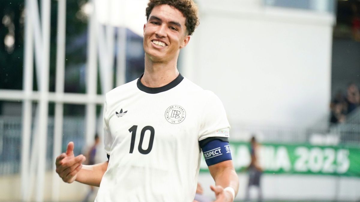 Noah Darvich bei der U19-EM