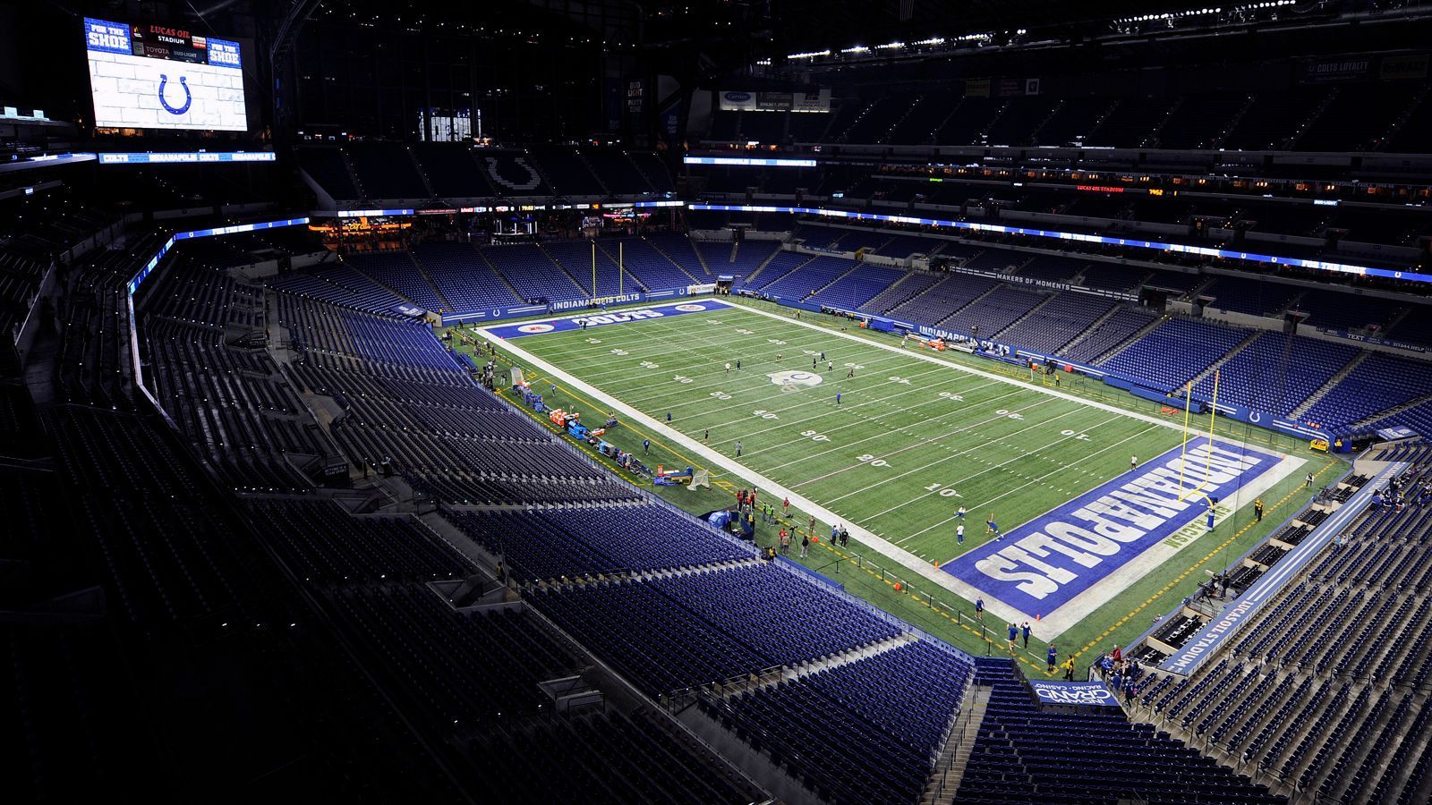 
                <strong>Indianapolis (einen Super Bowl ausgetragen)</strong><br>
                &#x2022; Stadion: Lucas Oil Stadium (2012)<br>
              