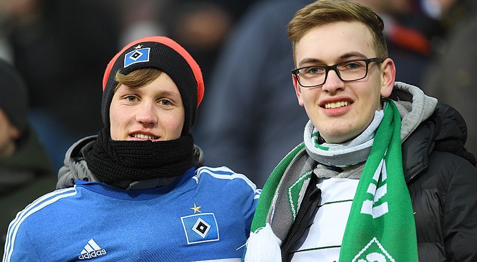 
                <strong>Nordderby: Das machten die Fans</strong><br>
                So lieben wir das Nordderby. Rivalisierende Fans, die sich friedlich necken, aber die Fäuste und Feuerwerkskörper bei Seite lassen. Leider haben das am Samstag beim 105. Derby nicht alle verstanden.
              