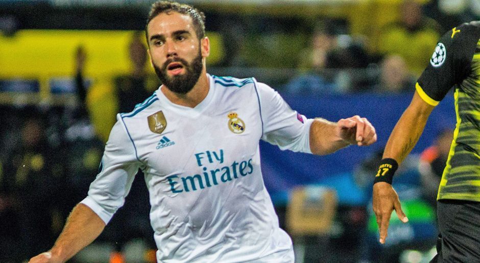 
                <strong>Dani Carvajal</strong><br>
                Vergibt in der 10. Minute die riesige Chance zur Real-Führung sehr leichtfertig, zeigt aber im Angriff von Beginn an, wer gegen Toljan der Boss ist. Die butterweiche Vorarbeit zum 1:0 ist großartig. Dafür ist er gegen Maximilian Philipp nicht immer auf der Höhe. Bei Dortmunds 1:2 offenbart er Abstimmungsprobleme mit Casemiro bei Castros Vorarbeit. ran-Note: 3
              