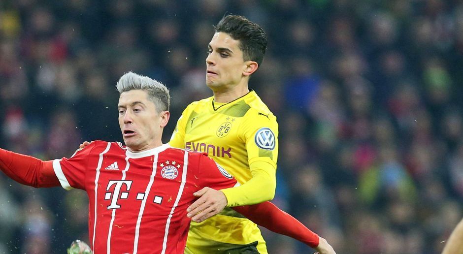 
                <strong>Marc Bartra</strong><br>
                Der Spanier erlebt einen komplett gebrauchten Pokalabend. Bei Vidals Latten-Kopfball gibt er nur Geleitschutz, auch Lewandowski lässt er an der langen Leine. Nach einer guten halben Stunde opfert Stöger ihn für eine Systemumstellung. ran-Note: 5
              