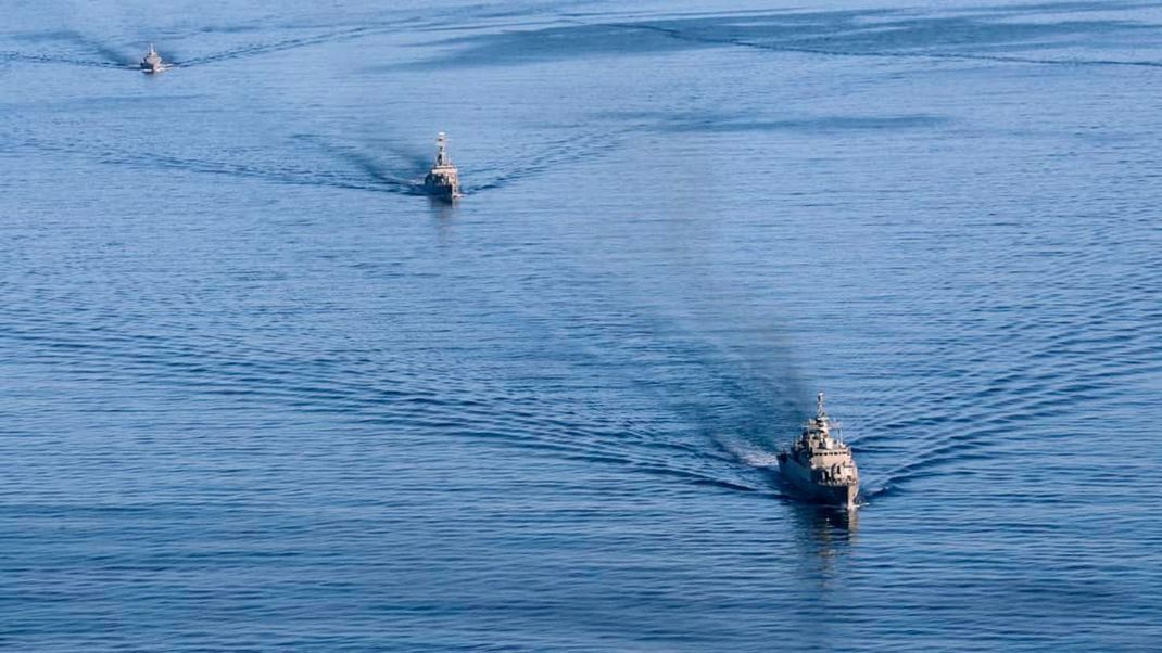 Bei einer gemeinsamen Marineübung wollen China, Russland und der Iran ihren Willen zur Kooperation beweisen. (Archivbild)