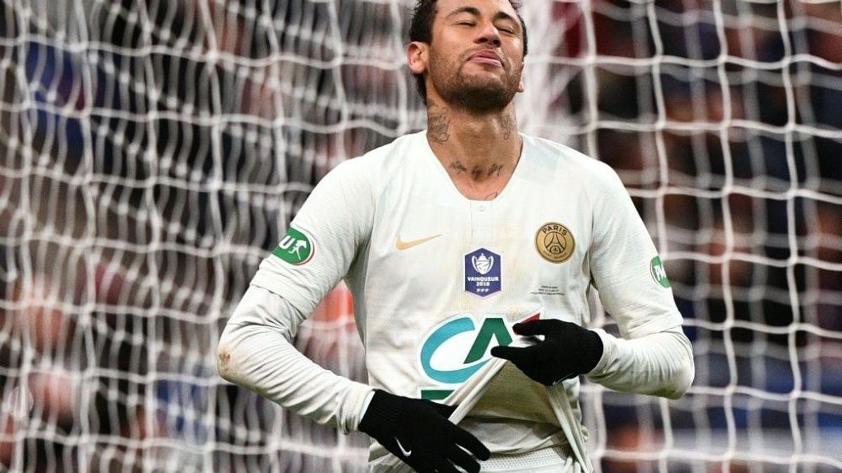 Ist nach der Niederlage gegen Rennes ausgerastet: Neymar