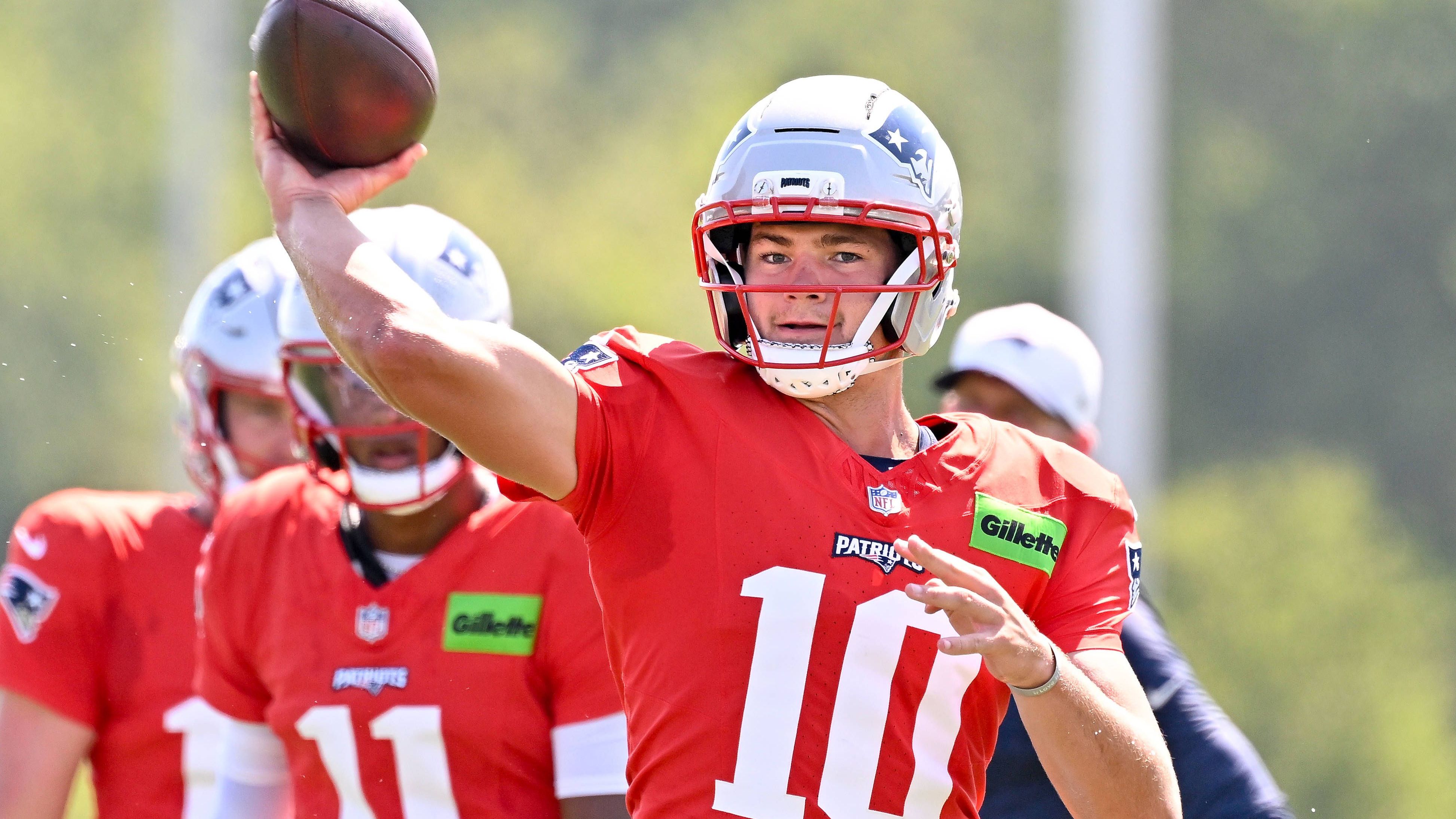<strong>19. Platz:</strong> Drake Maye (New England Patriots)<br><strong>Overall-Bewertung:</strong> 78