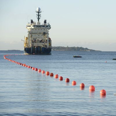 Datenkabel in der Ostsee